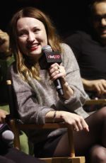 EMILY BROWNING at American Gods Panel at New York Comic-con 10/05/2018
