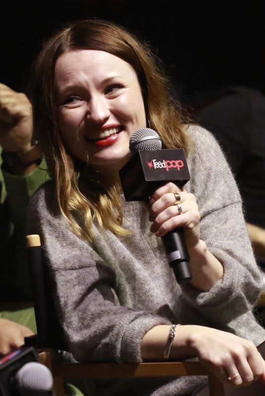 EMILY BROWNING at American Gods Panel at New York Comic-con 10/05/2018