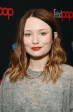 EMILY BROWNING at Starz Brings American Gods to New York Comic-con 10/05/2018