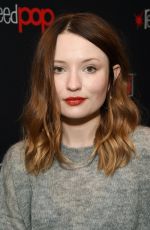 EMILY BROWNING at Starz Brings American Gods to New York Comic-con 10/05/2018