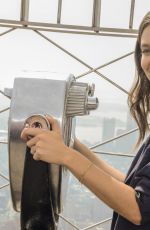 EMILY DIDONATO at Empire State Building in New York 10/04/2018