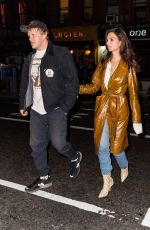 EMILY RATAJKOWSKI and Sebastian Bear-McClard Night Out in New York 10/25/2018