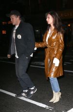 EMILY RATAJKOWSKI and Sebastian Bear-McClard Night Out in New York 10/25/2018