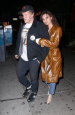 EMILY RATAJKOWSKI and Sebastian Bear-McClard Night Out in New York 10/25/2018