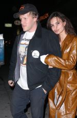 EMILY RATAJKOWSKI and Sebastian Bear-McClard Night Out in New York 10/25/2018