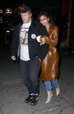 EMILY RATAJKOWSKI and Sebastian Bear-McClard Night Out in New York 10/25/2018