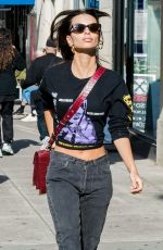 EMILY RATAJKOWSKI Out and About in New York 10/17/2018