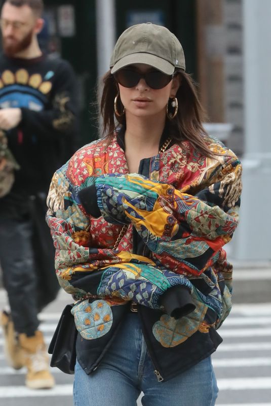 EMILY RATAJKOWSKI Out in New York 10/28/2018