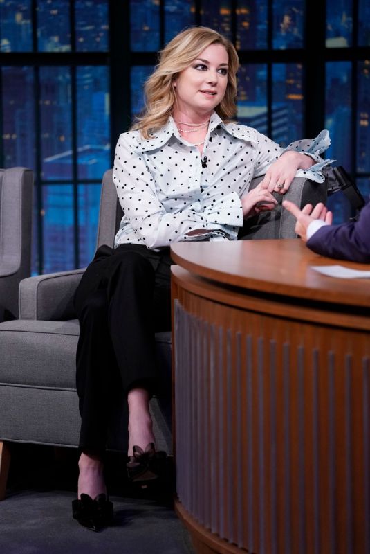 EMILY VANCAMP at Late Night with Seth Meyers in New York 10/24/2018