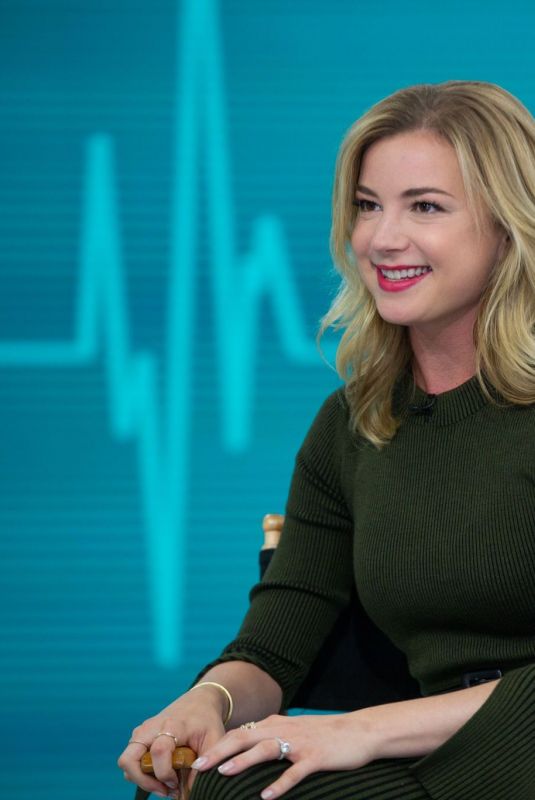 EMILY VANCAMP at Today Show in New York 10/23/2018