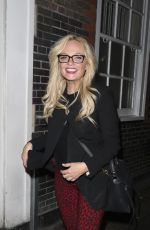 EMMA BUNTON Leave Archer Street Bar in London 10/05/2018