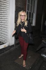 EMMA BUNTON Leaves Archer Street Bar in London 10/04/2018