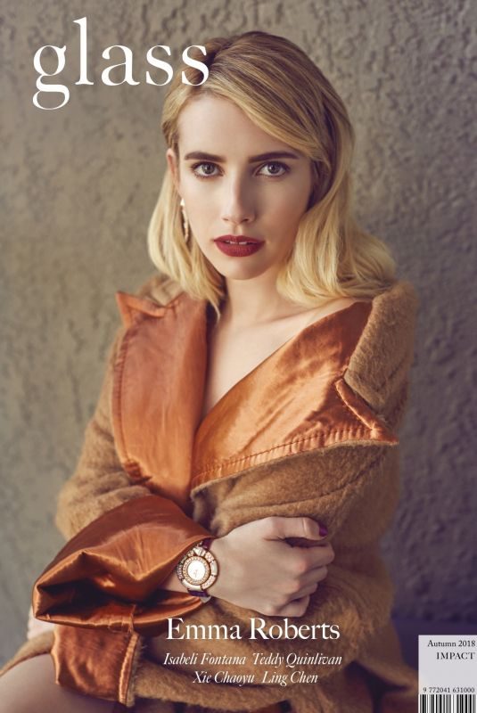 EMMA ROBERTS gor Glass Magazine, Winter 2018