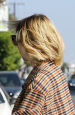 EMMA ROBERTS Leaves Nine Zero One Salon in West Hollywood 10/30/2018