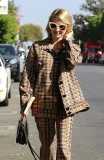 EMMA ROBERTS Leaves Nine Zero One Salon in West Hollywood 10/30/2018