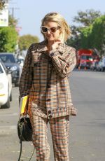 EMMA ROBERTS Leaves Nine Zero One Salon in West Hollywood 10/30/2018