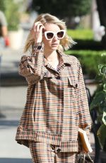 EMMA ROBERTS Leaves Nine Zero One Salon in West Hollywood 10/30/2018