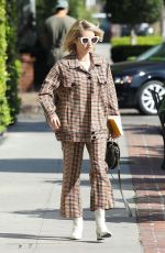 EMMA ROBERTS Leaves Nine Zero One Salon in West Hollywood 10/30/2018