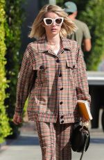 EMMA ROBERTS Leaves Nine Zero One Salon in West Hollywood 10/30/2018
