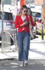 EMMA ROBERTS Out and About in Los Angeles 10/04/2018