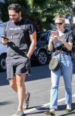 EMMA ROBERTS Out and About in Los Feliz 10/16/2018