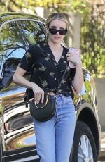 EMMA ROBERTS Out and About in Los Feliz 10/16/2018
