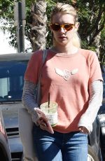 EMMA ROBERTS Out for Coffee in Los Angeles 10/09/2018