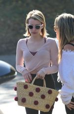 EMMA ROBERTS Out for Lunch in Los Angeles 10/29/2018