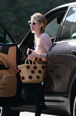 EMMA ROBERTS Out for Lunch in Los Angeles 10/29/2018