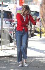 EMMA ROBERTS Out in Los Angeles 10/04/2018