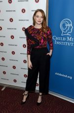 EMMA STONE at Great Minds Think Unalike in New York 10/01/2018