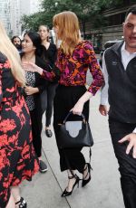 EMMA STONE Leaves Great Minds Think Unalike in New York 10/01/2018