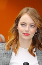 EMMA STONE Out and About in New York 10/02/2018