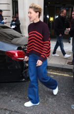 EMMA WILLIS at BBC Studio in London 10/27/2018