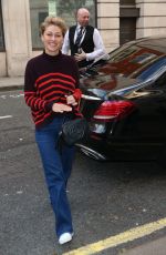 EMMA WILLIS at BBC Studio in London 10/27/2018