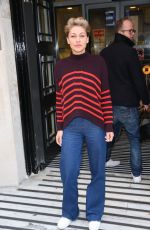 EMMA WILLIS at BBC Studio in London 10/27/2018