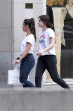 EMMA WTASON Shopping at La Perla in Boston 10/07/2018