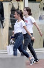 EMMA WTASON Shopping at La Perla in Boston 10/07/2018