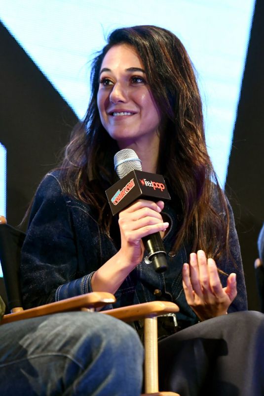 EMMANUELLE CHRIQUI at The Passage Panel at New York Comic-con 10/06/2018