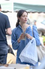 EMMY ROSSUM and Sam Esmail at Farmer