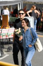 EMMY ROSSUM and Sam Esmail at Farmer
