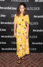 ERIN SANDERS at Deadline Awards Season Kickoff Party in Los Angeles 10/01/2018