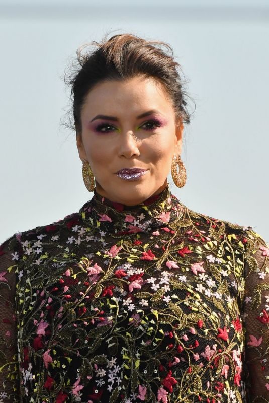 EVA LONGORIA at L’Oreal Runway Show at Paris Fashion Week 09/30/2018