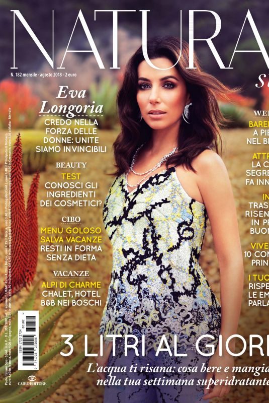 EVA LONGORIA in Natural Style Magazine, August 2018