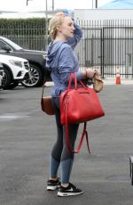 EVANNA LYNCH Arrives at Dance Practice in Los Angeles 10/14/2018