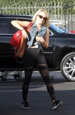 EVANNA LYNCH Arrives at Dancing with the Stars Rehearsal in Los Angeles 10/12/2018