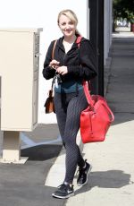 EVANNA LYNCH Arrives at DWTS Studios in Los Angeles 09/30/2018