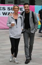 FAYE TOZER Leaves ITV Studios in London 10/04/2018