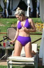 FRANKIE ESSEX in Bikini at a Beach in Cyprus 10/02/2018