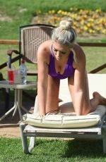 FRANKIE ESSEX in Bikini at a Beach in Cyprus 10/02/2018